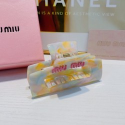 Only 1 item for each color on display Hair ornament 2023SS MIU MIU Miu Miu